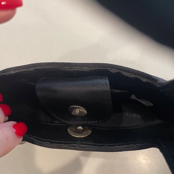 KENNETH JAY LANE, Evening bag, black with rhinestone dragon fly - Picture 5 of 6